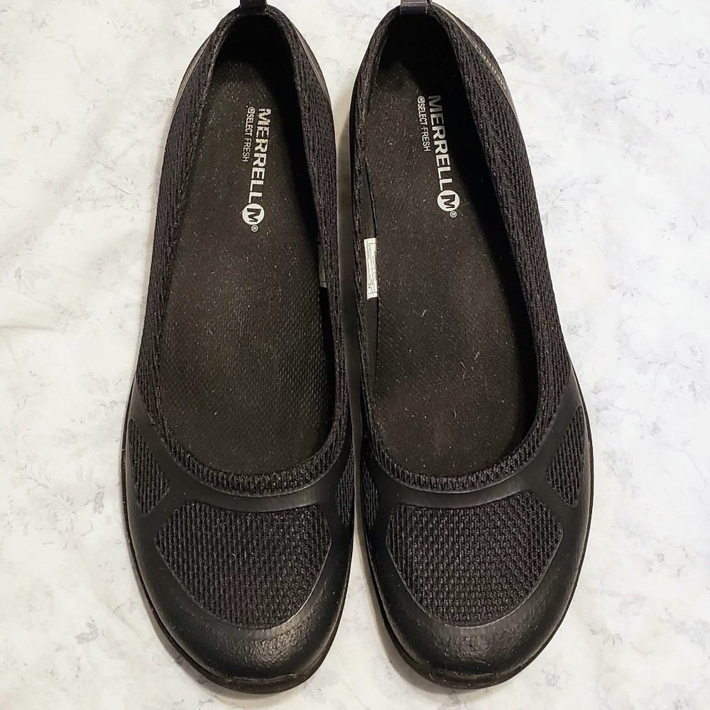 EUC Merrell Ceylon Ballet Sport Flats Black Size 9.5